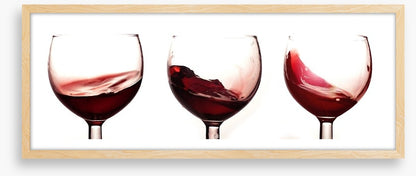 Swirling wine