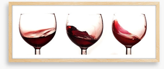 Swirling wine