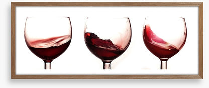 Swirling wine