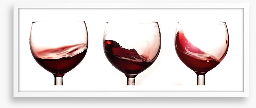 Swirling wine