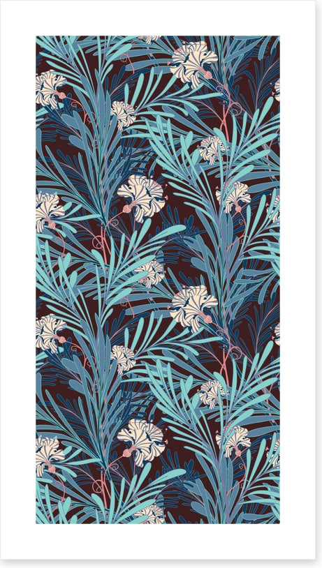 Oriental leaves