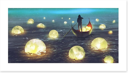 Gathering the moons