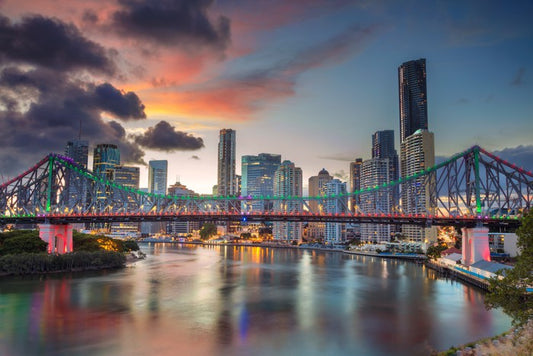 Story Bridge night lights