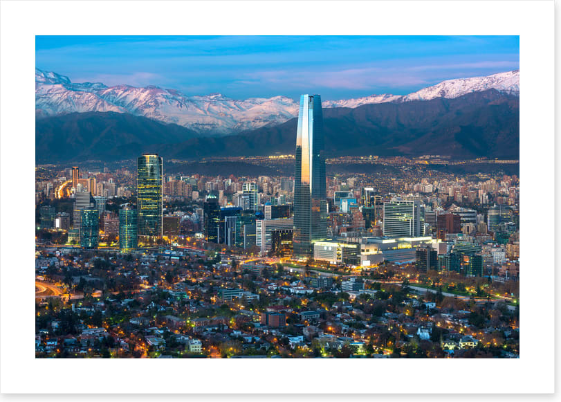 Santiago dusk