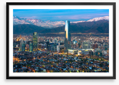 Santiago dusk