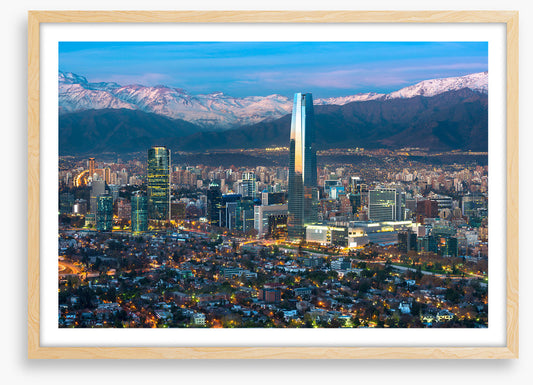 Santiago dusk