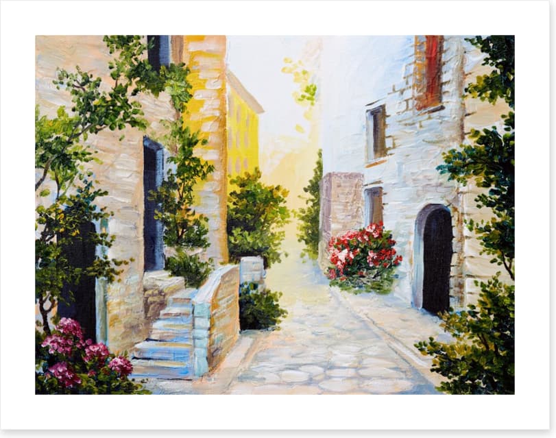 Light between the villas
