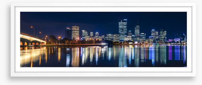 Perth lights panorama