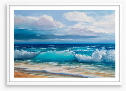 Splashing waves