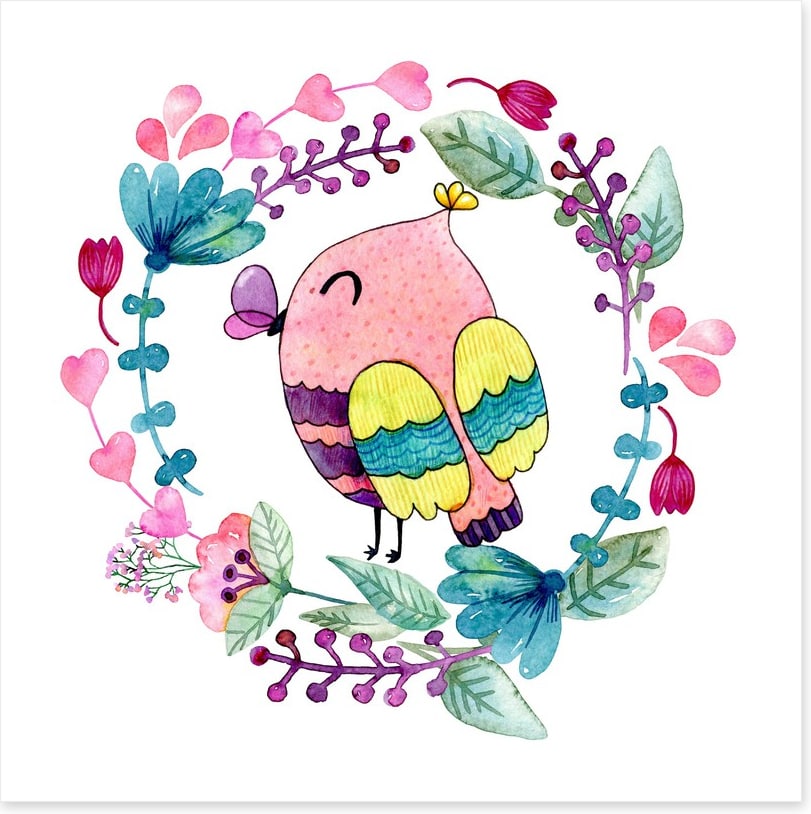 Owlet kisses