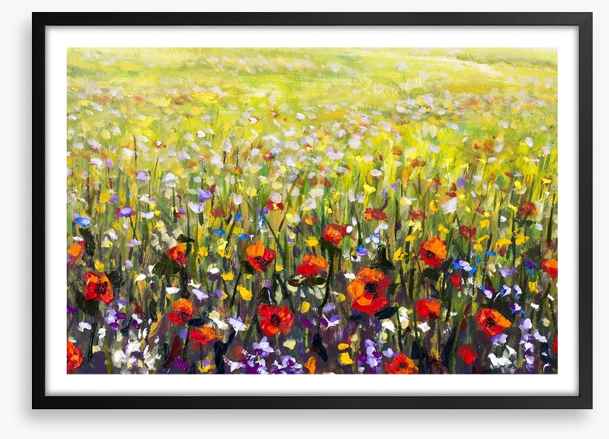 Monet in the meadow