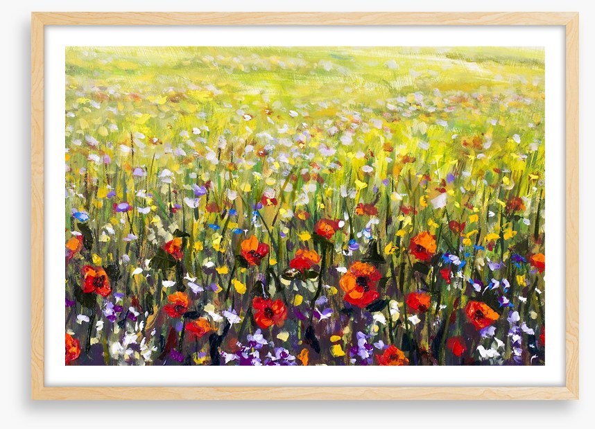 Monet in the meadow