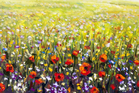 Monet in the meadow