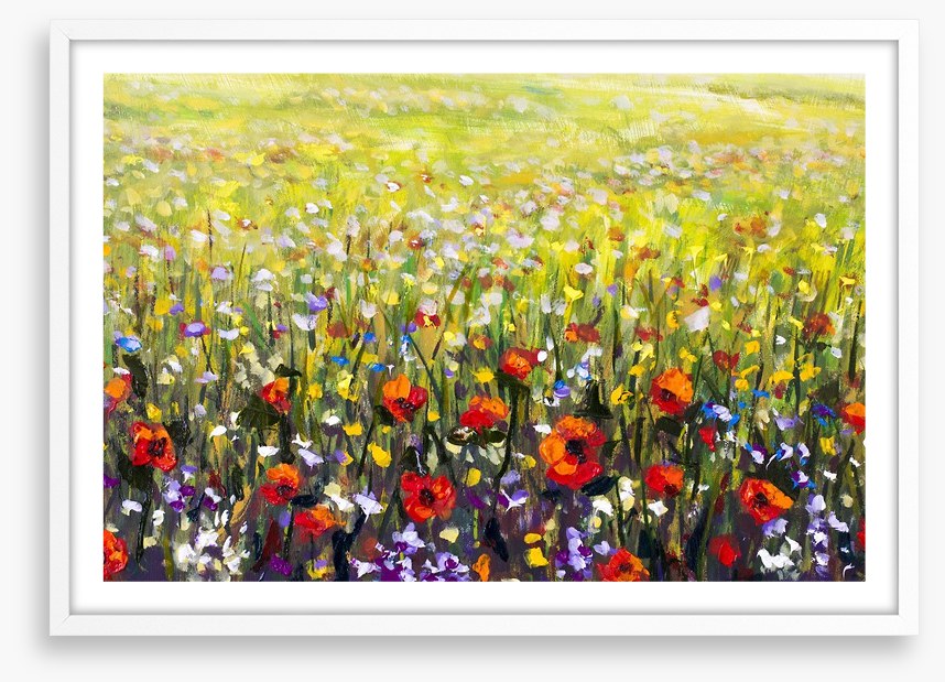 Monet in the meadow