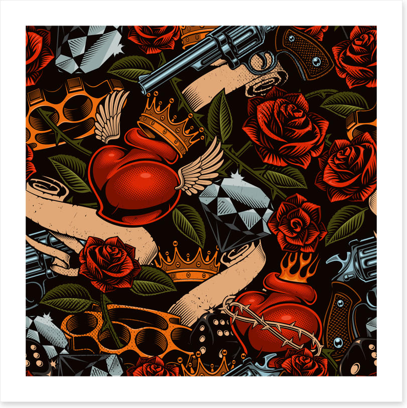 Guns and roses
