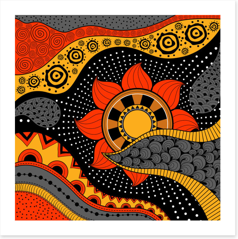 An African sun