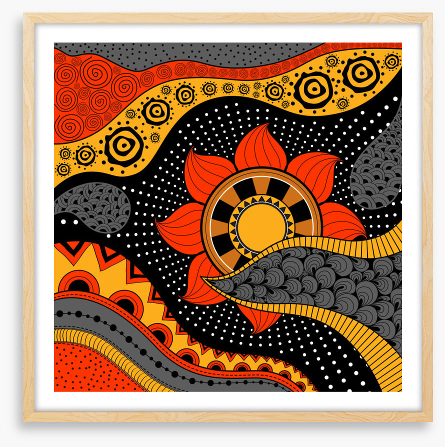 An African sun