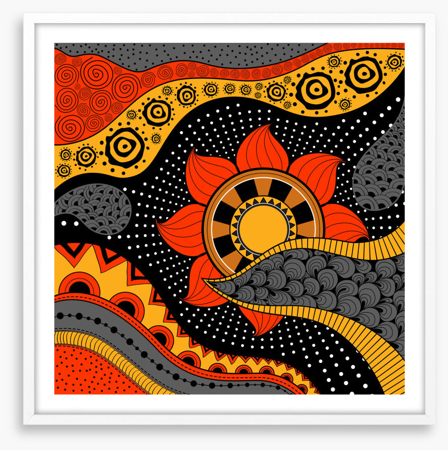 An African sun