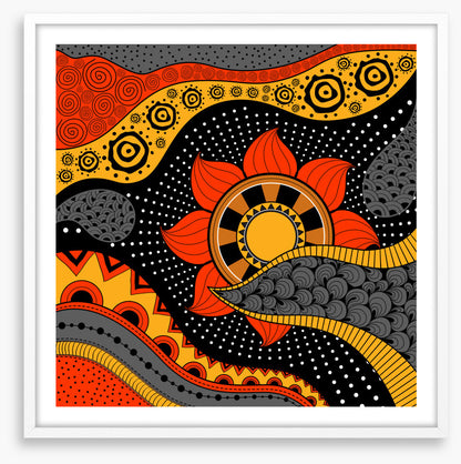 An African sun