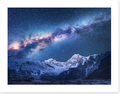 Milky Way mountains