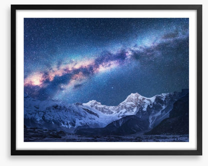 Milky Way mountains