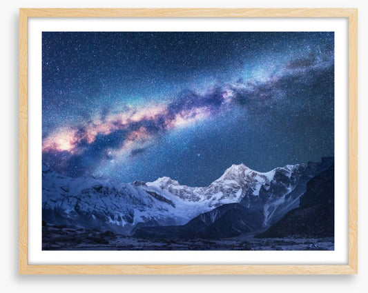 Milky Way mountains