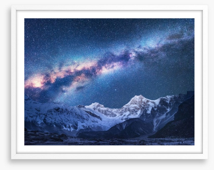 Milky Way mountains