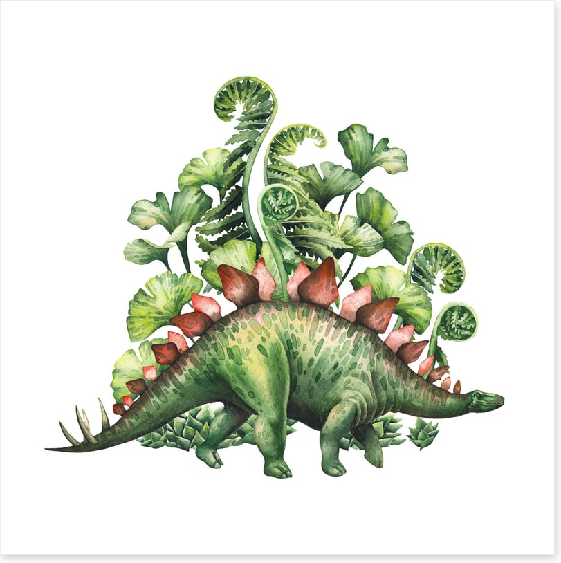 Stegosaurus stems