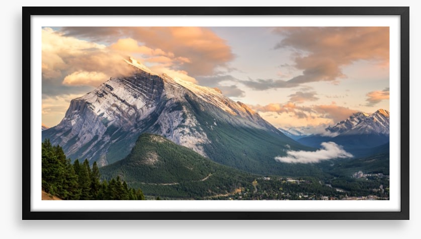 Mount Rundle clouds