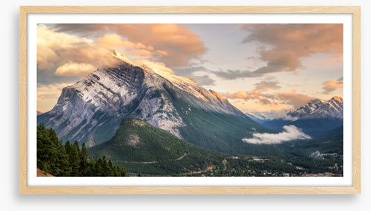 Mount Rundle clouds