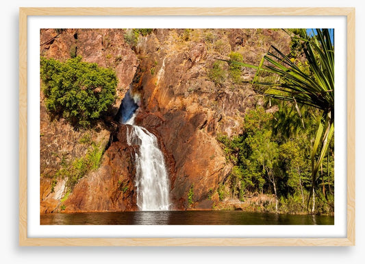 Wangi Falls flowing