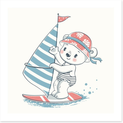 She sails