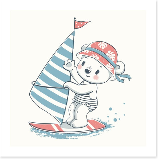 She sails