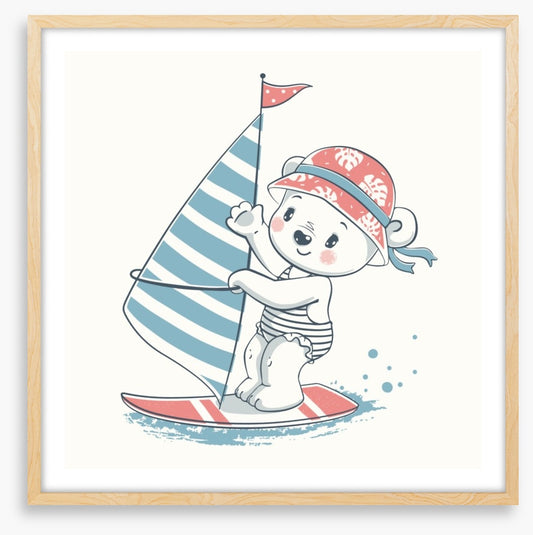 She sails