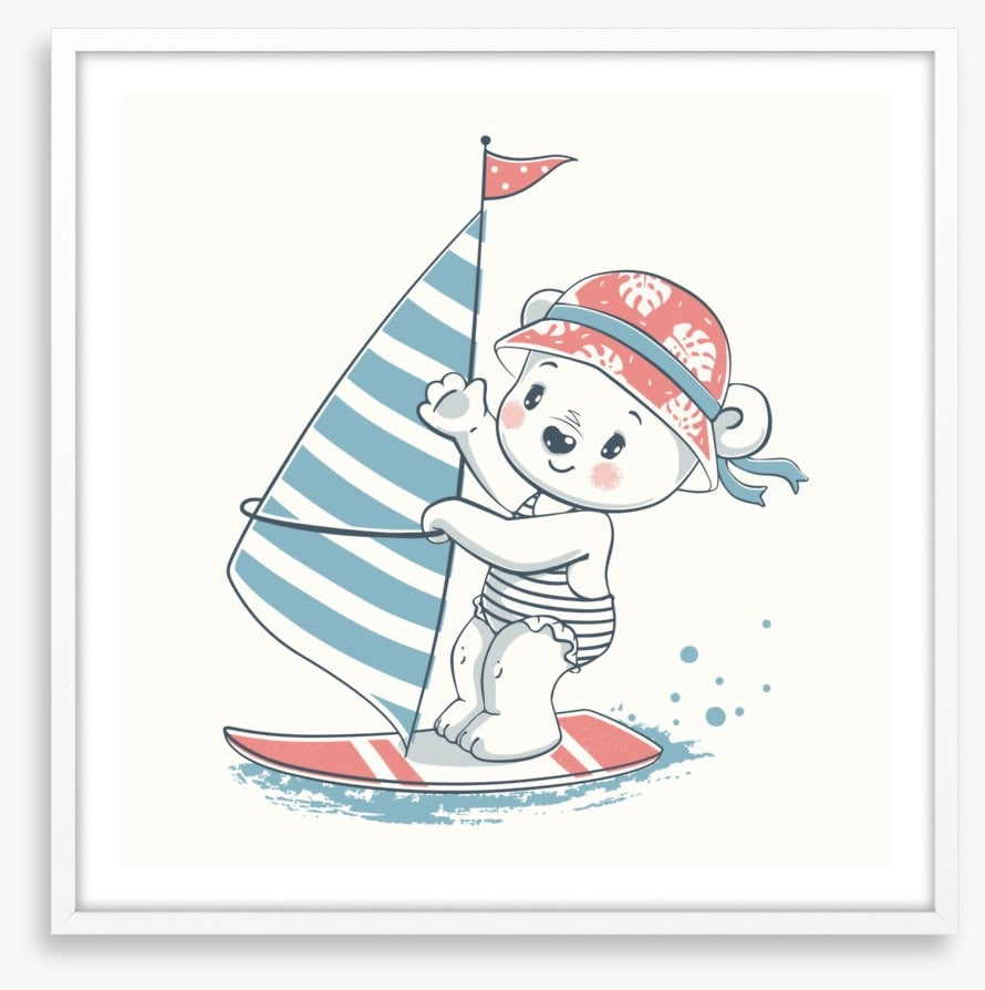 She sails
