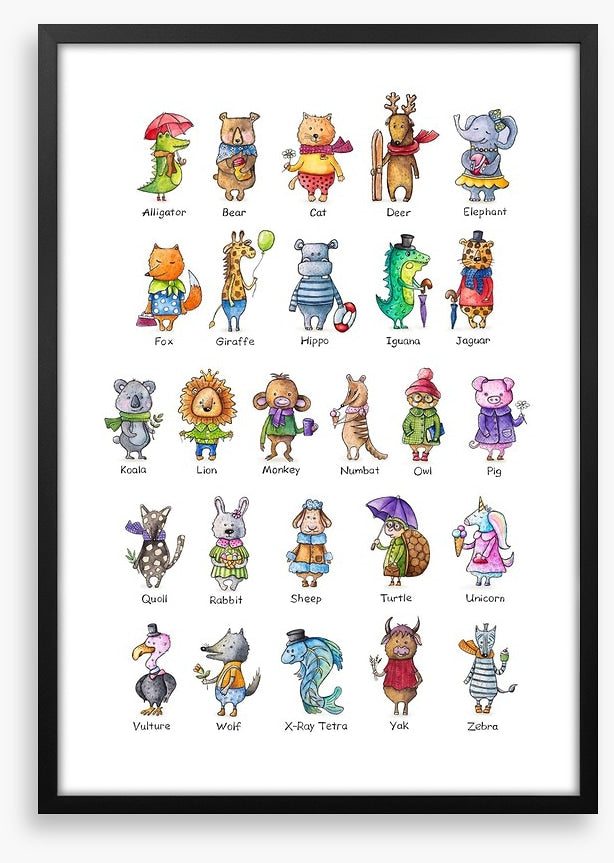 Alphabet and Numbers