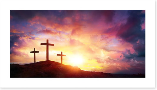 Three crosses