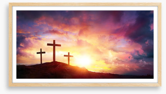 Three crosses