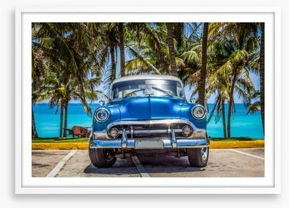Gleaming blue