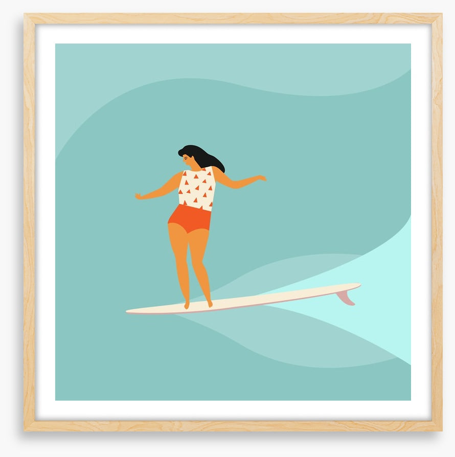Riding the waves