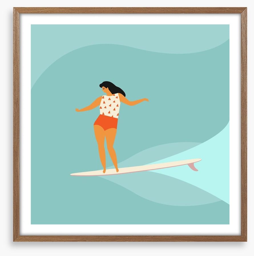 Riding the waves