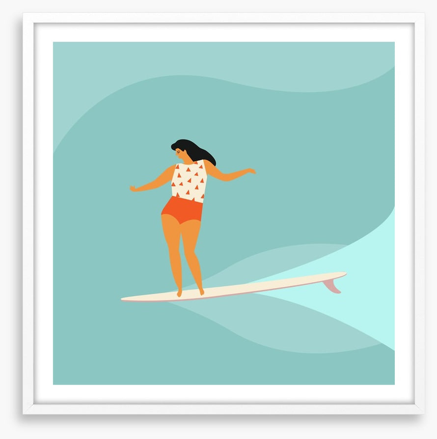 Riding the waves