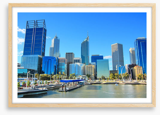 Perth in blue