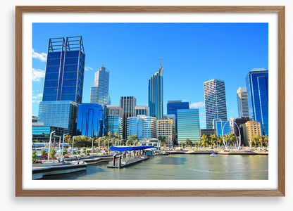 Perth in blue