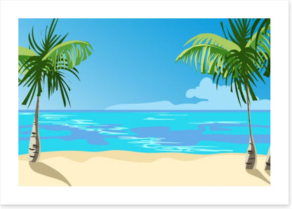 Past the palms