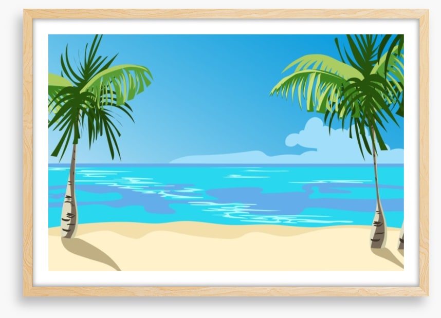 Past the palms