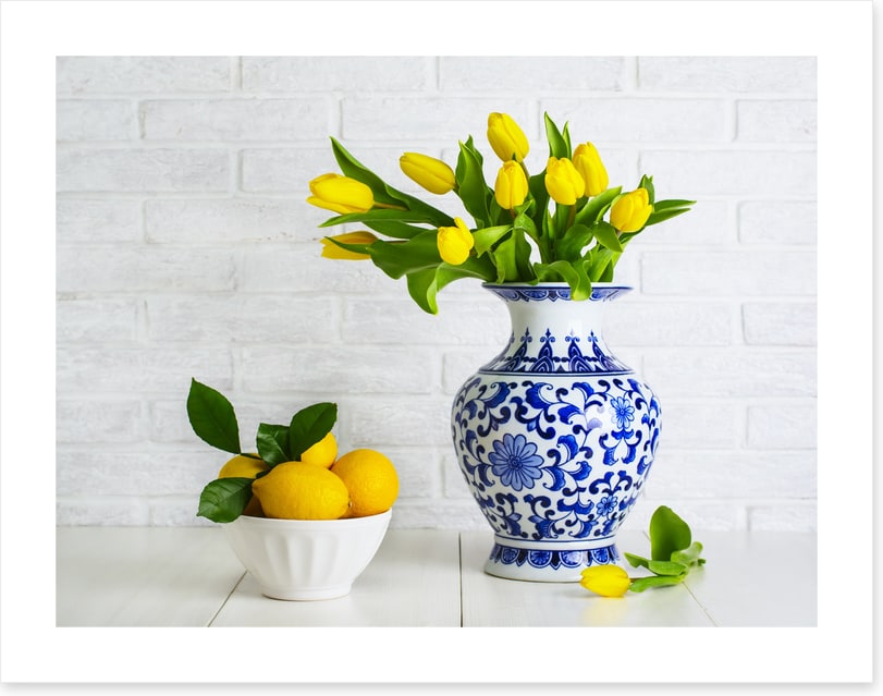 In the chinese vase