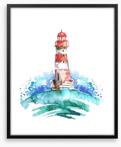 Lighthouse splash