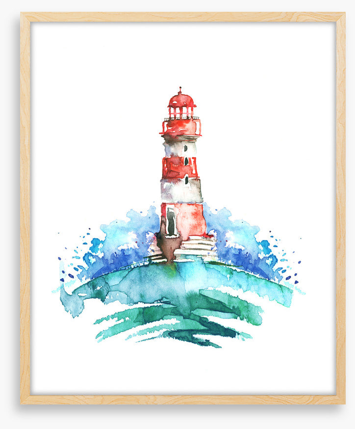 Lighthouse splash