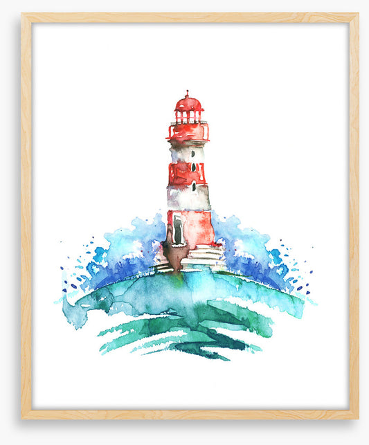 Lighthouse splash